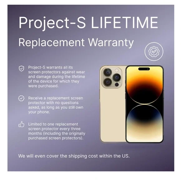 Magic Glass Screen Protector for iPhone 15 pro 6.1” - Clear - Picture 3 of 7